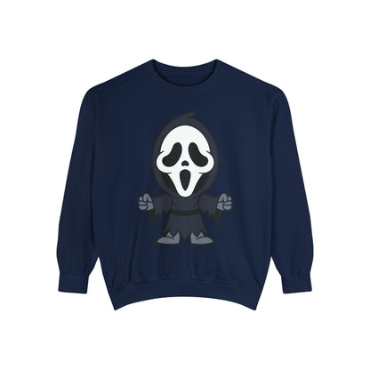 Unisex Garment-Dyed Halloween Trio Sweatshirt