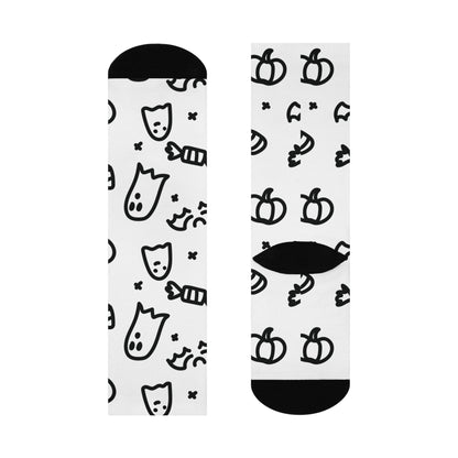 Ghosts & Bats Cushioned Crew Socks