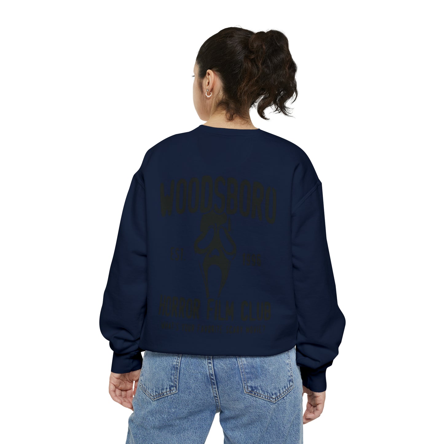 Unisex Garment-Dyed Halloween Trio Sweatshirt