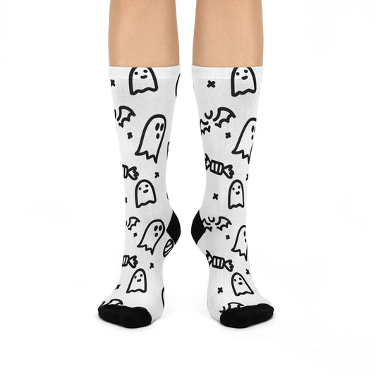 Ghosts & Bats Cushioned Crew Socks