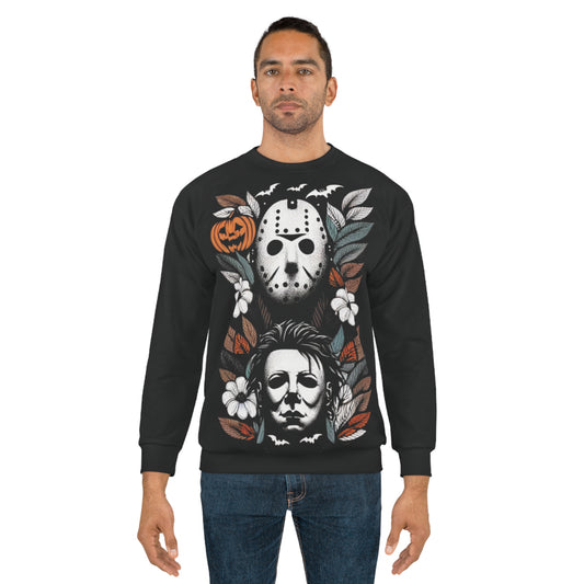 Unisex Sweatshirt Jason & Michael Myers Halloween