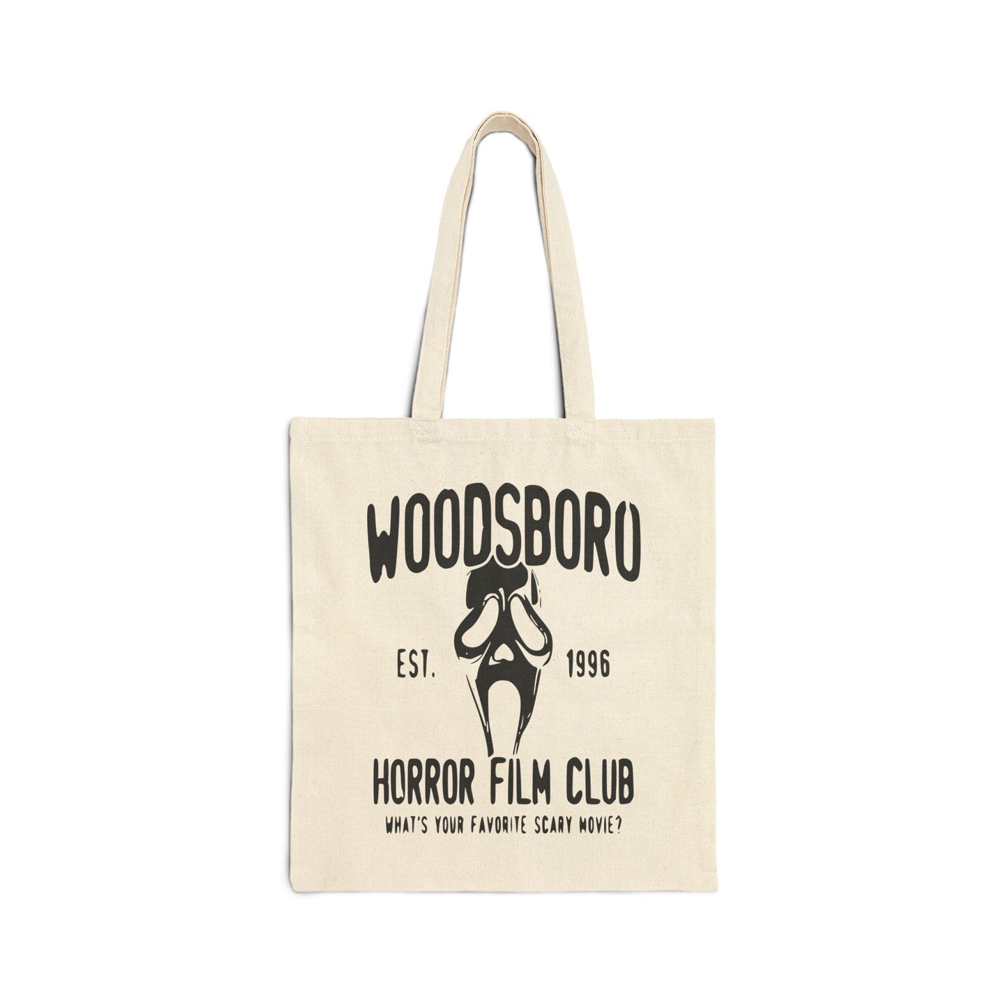 Woodsboro Horror Film Club Canvas Tote Bag