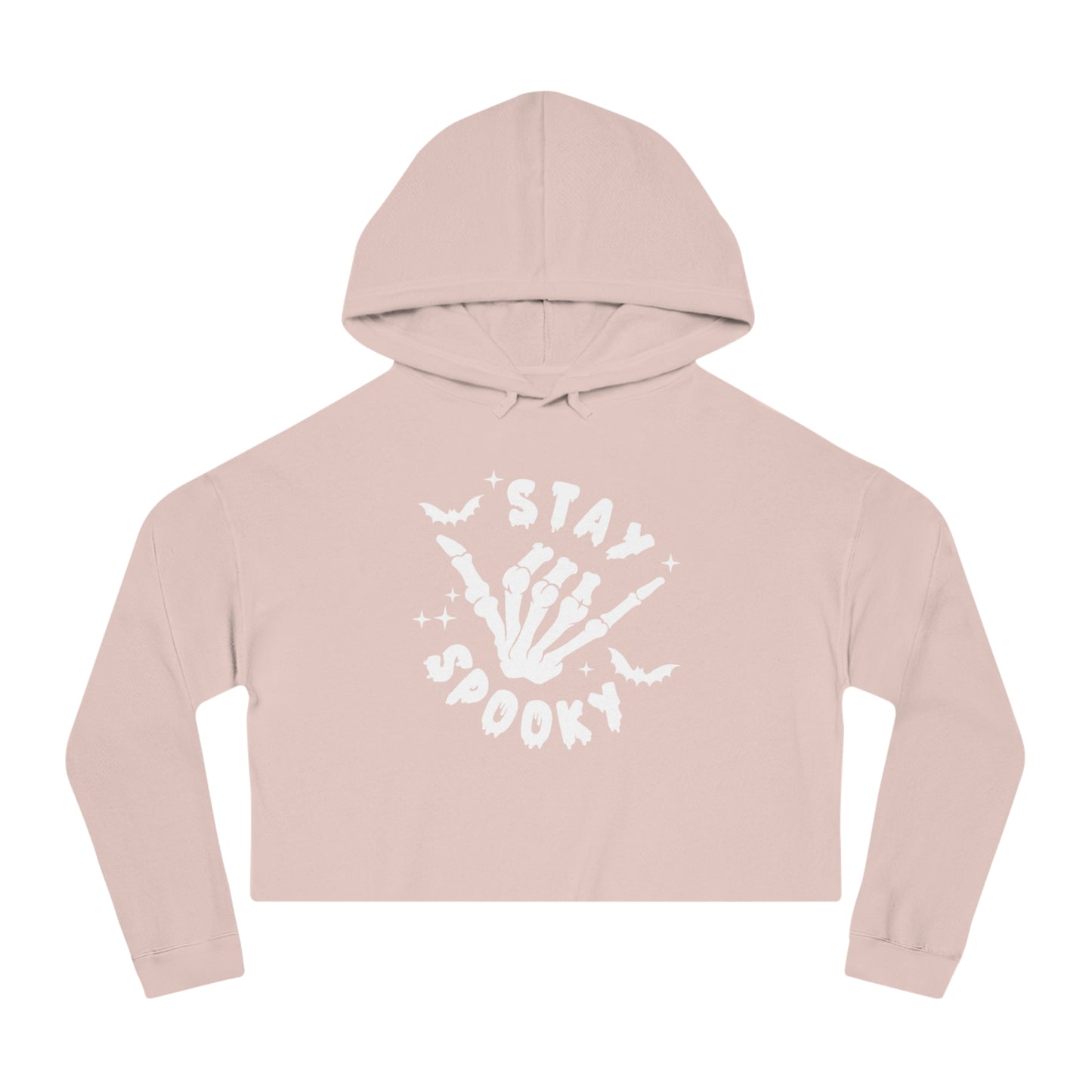 Women’s Cropped  Stay Spooky Hooded Sweatshirt