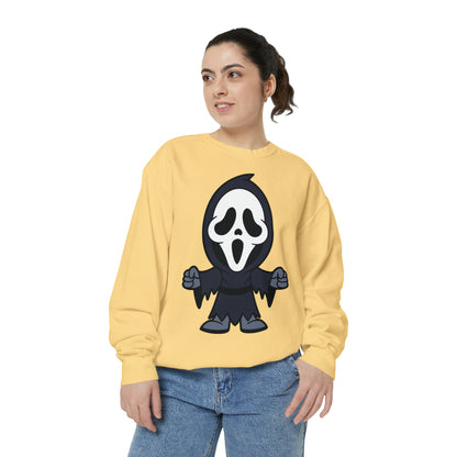 Unisex Garment-Dyed Halloween Trio Sweatshirt