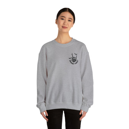 Unisex Heavy Blend Crewneck SPooky Vibes Sweatshirt