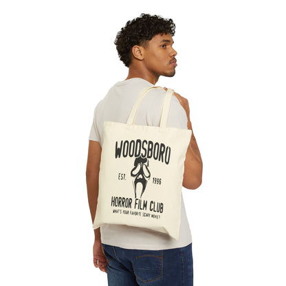 Woodsboro Horror Film Club Canvas Tote Bag