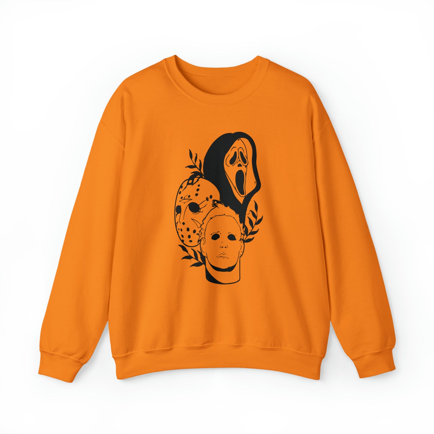 Unisex Heavy Blend Crewneck Horror Trio Sweatshirt