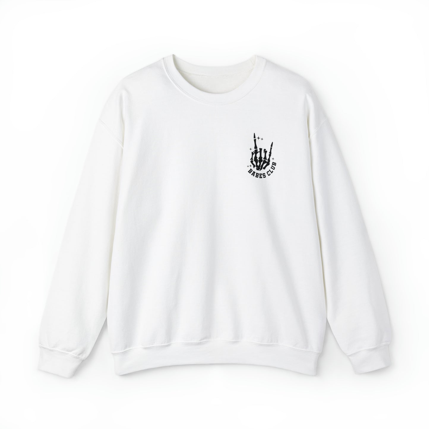 Unisex Heavy Blend Crewneck Babes Club Sweatshirt