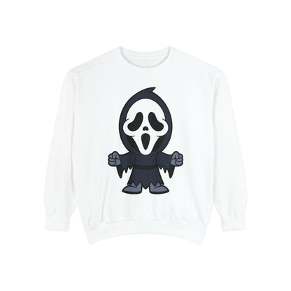 Unisex Garment-Dyed Halloween Trio Sweatshirt