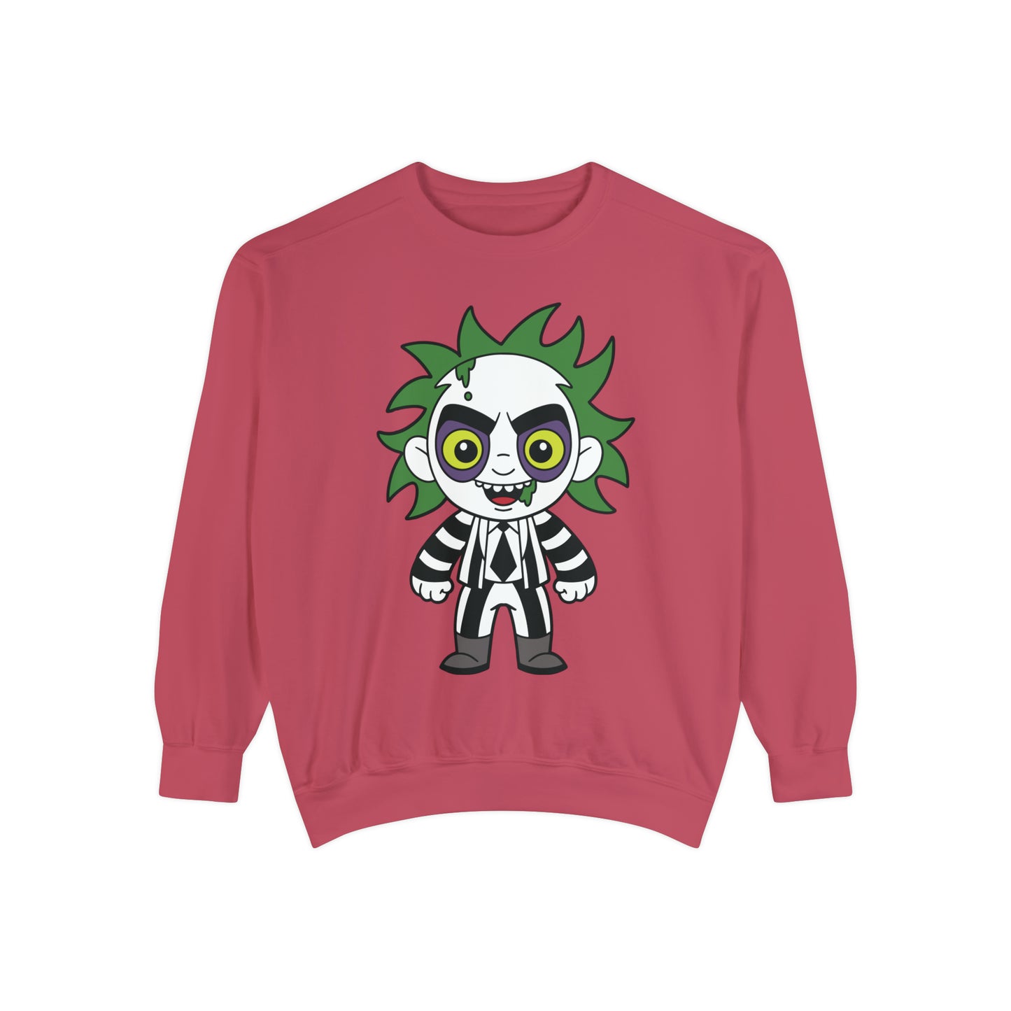 Unisex Garment-Dyed Halloween Beetlejuice Sweatshirt