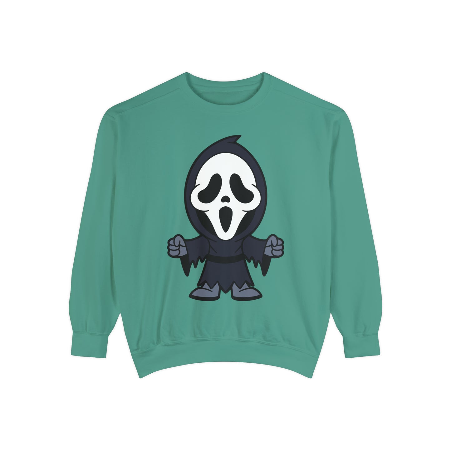 Unisex Garment-Dyed Halloween Trio Sweatshirt