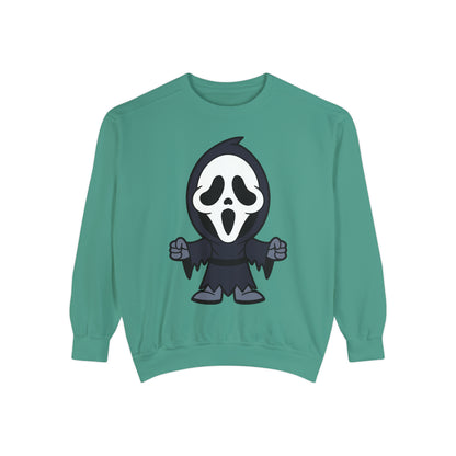 Unisex Garment-Dyed Halloween Trio Sweatshirt