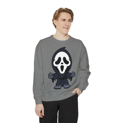 Unisex Garment-Dyed Halloween Trio Sweatshirt