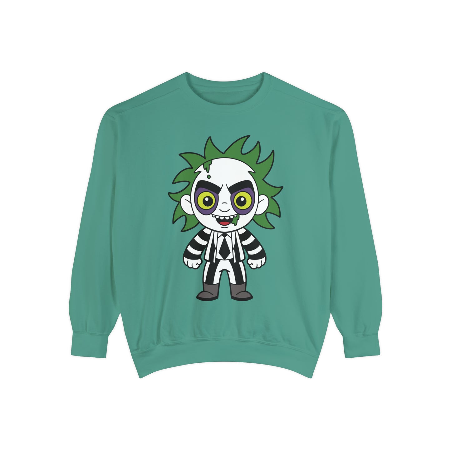 Unisex Garment-Dyed Halloween Beetlejuice Sweatshirt