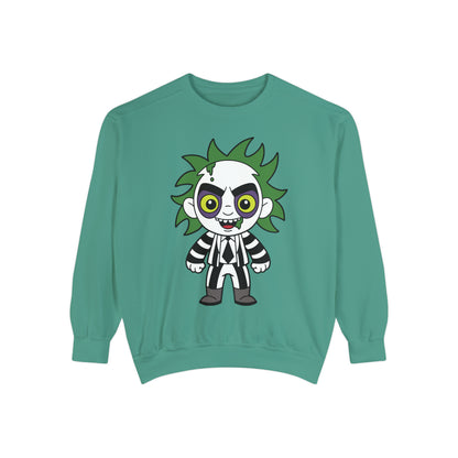 Unisex Garment-Dyed Halloween Beetlejuice Sweatshirt