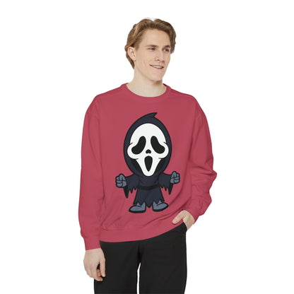 Unisex Garment-Dyed Halloween Trio Sweatshirt