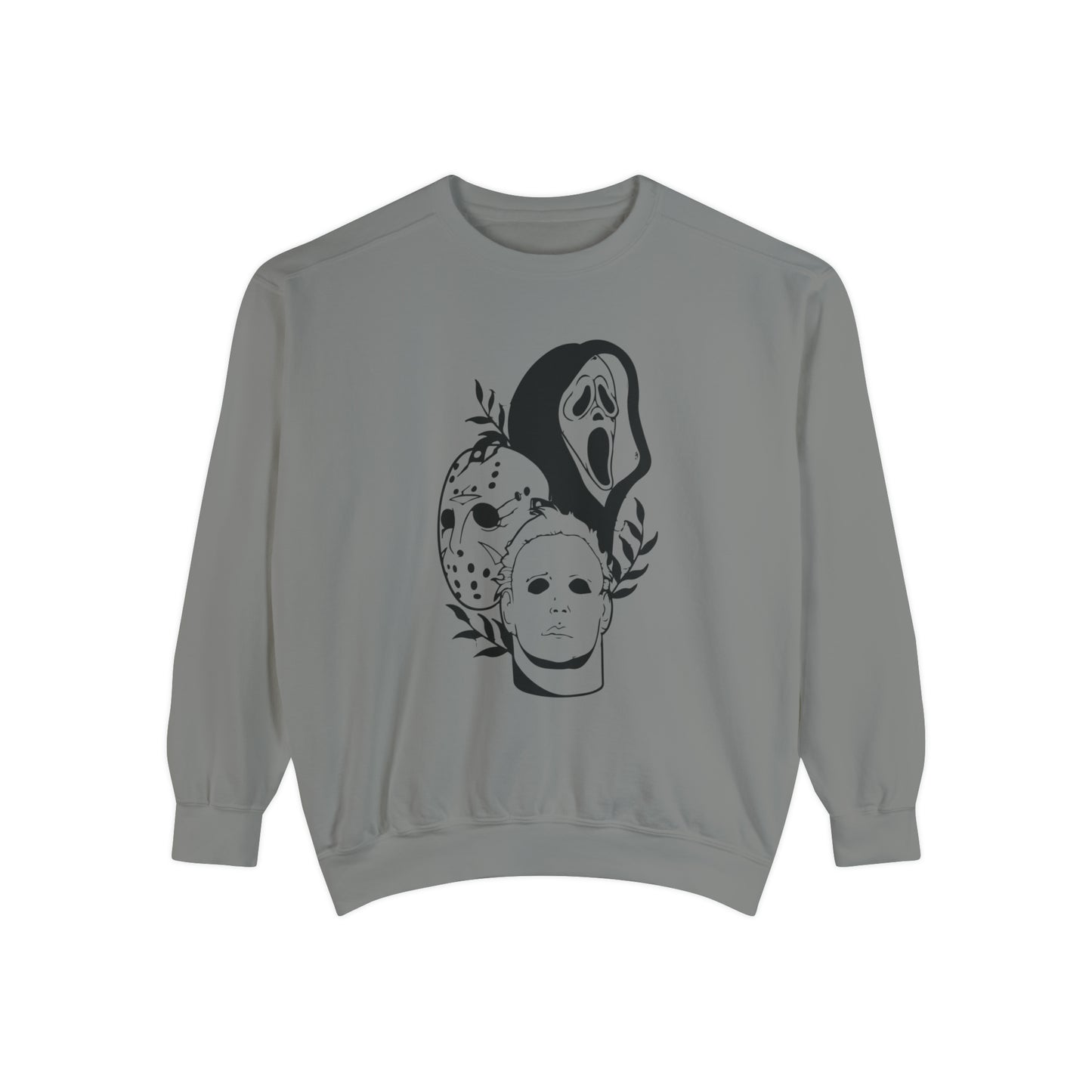 Unisex Garment-Dyed Halloween Trio Sweatshirt