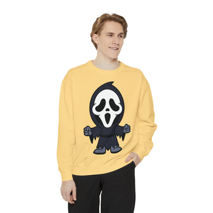 Unisex Garment-Dyed Halloween Trio Sweatshirt