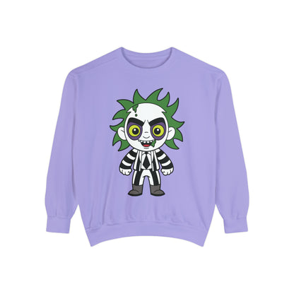 Unisex Garment-Dyed Halloween Beetlejuice Sweatshirt