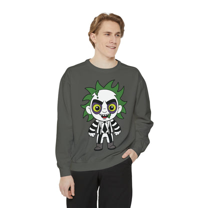 Unisex Garment-Dyed Halloween Beetlejuice Sweatshirt