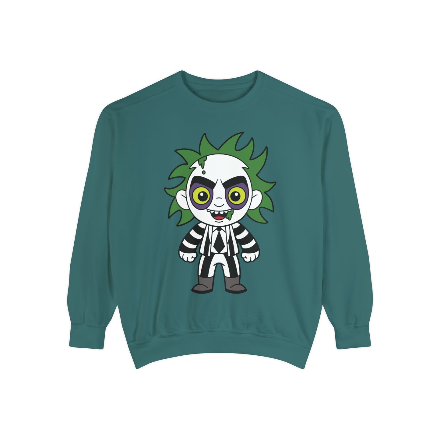 Unisex Garment-Dyed Halloween Beetlejuice Sweatshirt