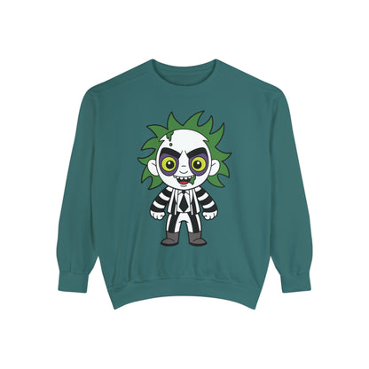 Unisex Garment-Dyed Halloween Beetlejuice Sweatshirt