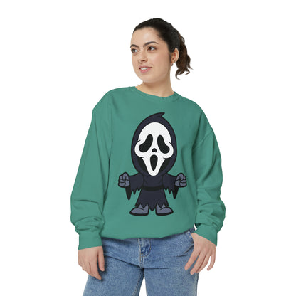 Unisex Garment-Dyed Halloween Trio Sweatshirt