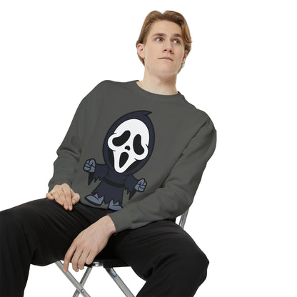 Unisex Garment-Dyed Halloween Trio Sweatshirt