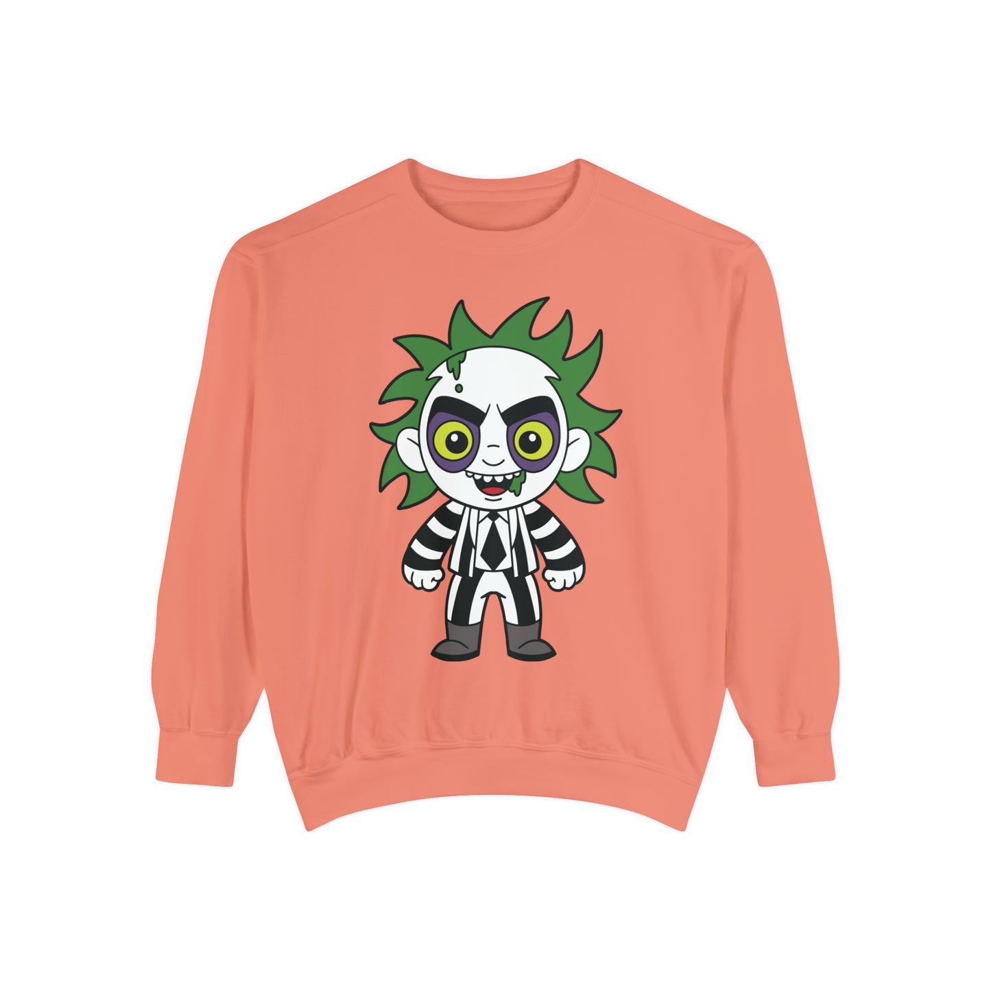 Unisex Garment-Dyed Halloween Beetlejuice Sweatshirt