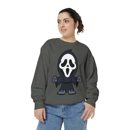 Unisex Garment-Dyed Halloween Trio Sweatshirt