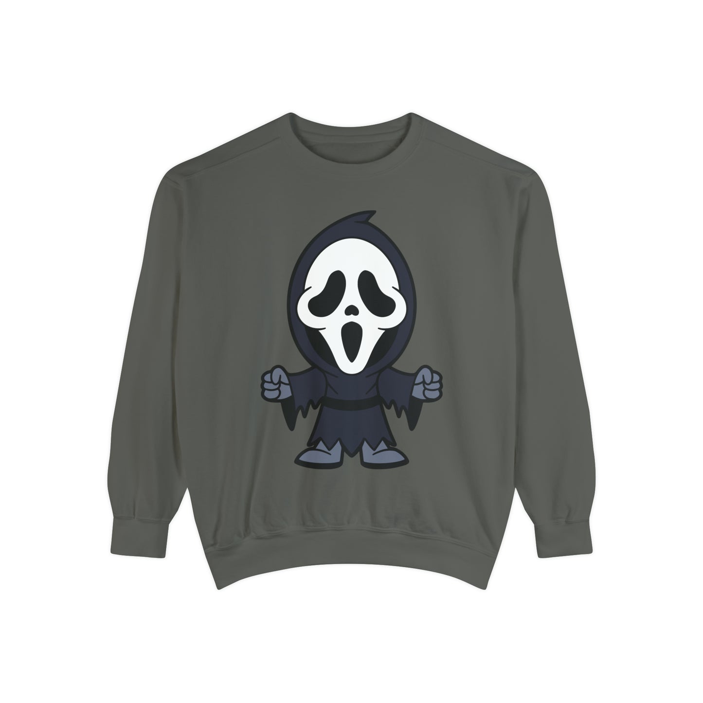 Unisex Garment-Dyed Halloween Trio Sweatshirt