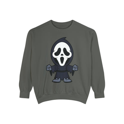 Unisex Garment-Dyed Halloween Trio Sweatshirt