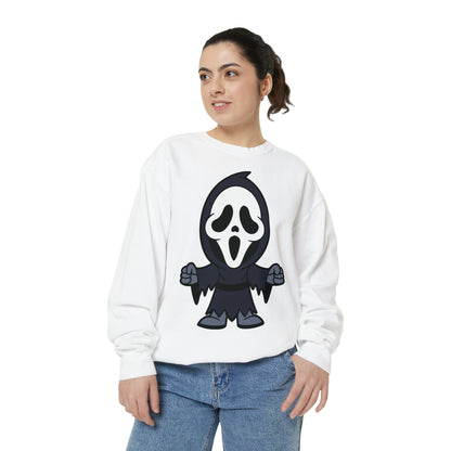 Unisex Garment-Dyed Halloween Trio Sweatshirt