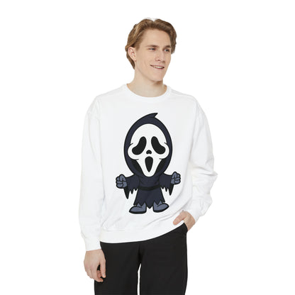 Unisex Garment-Dyed Halloween Trio Sweatshirt