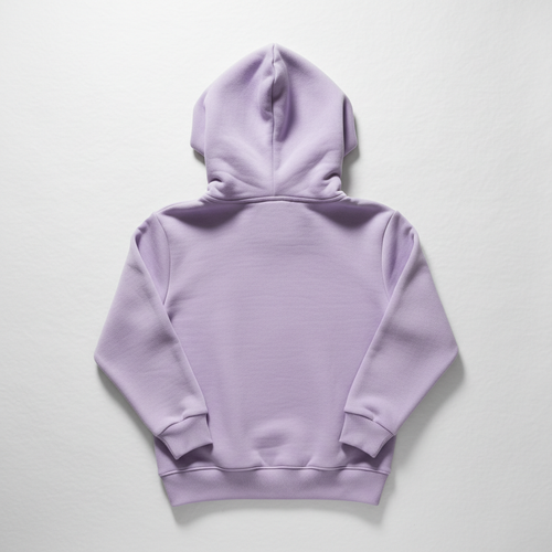 Lilac Cloud Hoodie - Back view