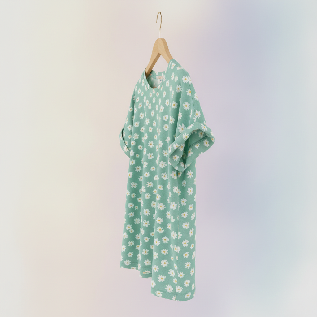 Mint Daisy T-Shirt - Side view
