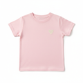 Baby Pink Heart T-Shirt flat lay