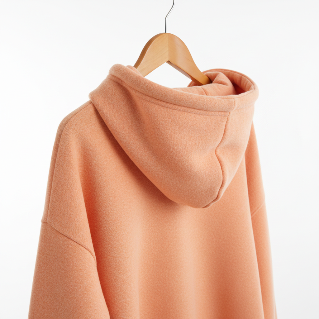 Peach Star Hoodie - Side view