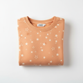 Peach Star Hoodie flat lay