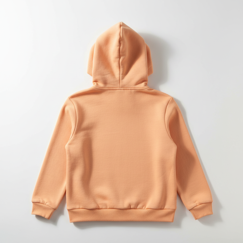 Peach Star Hoodie - Back view
