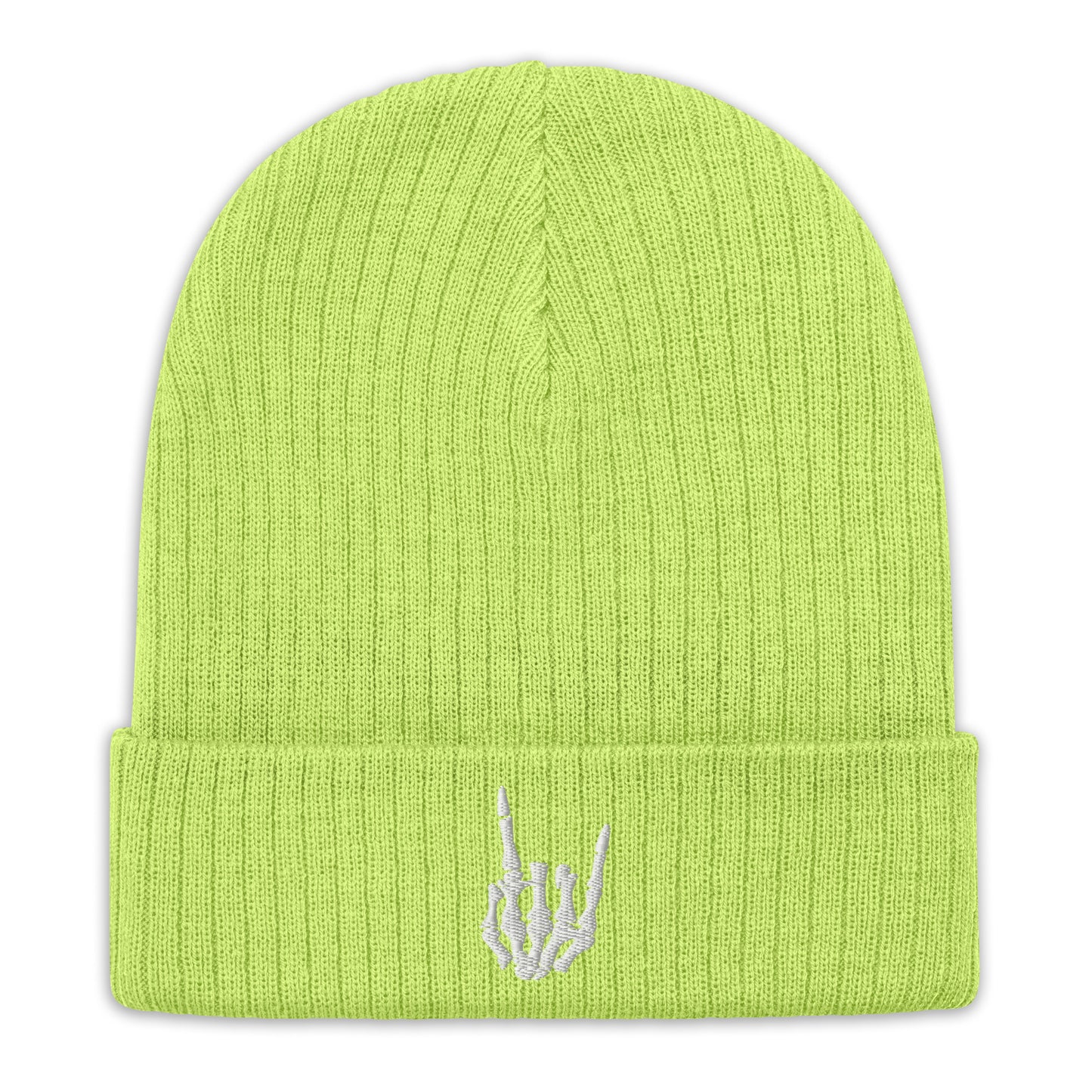 Rock On Ribbed knit beanie