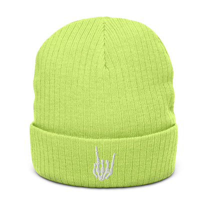 Rock On Ribbed knit beanie