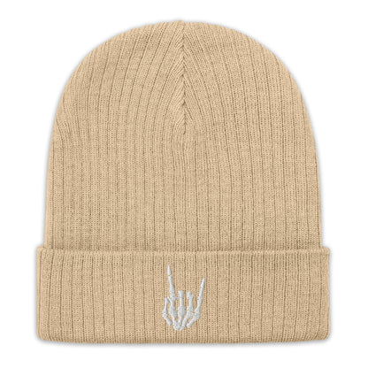 Rock On Ribbed knit beanie