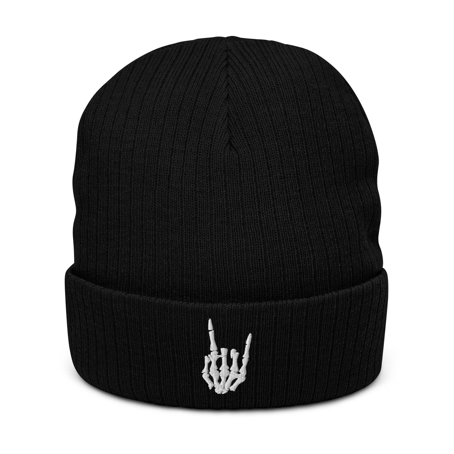 Rock On Ribbed knit beanie