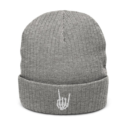 Rock On Ribbed knit beanie