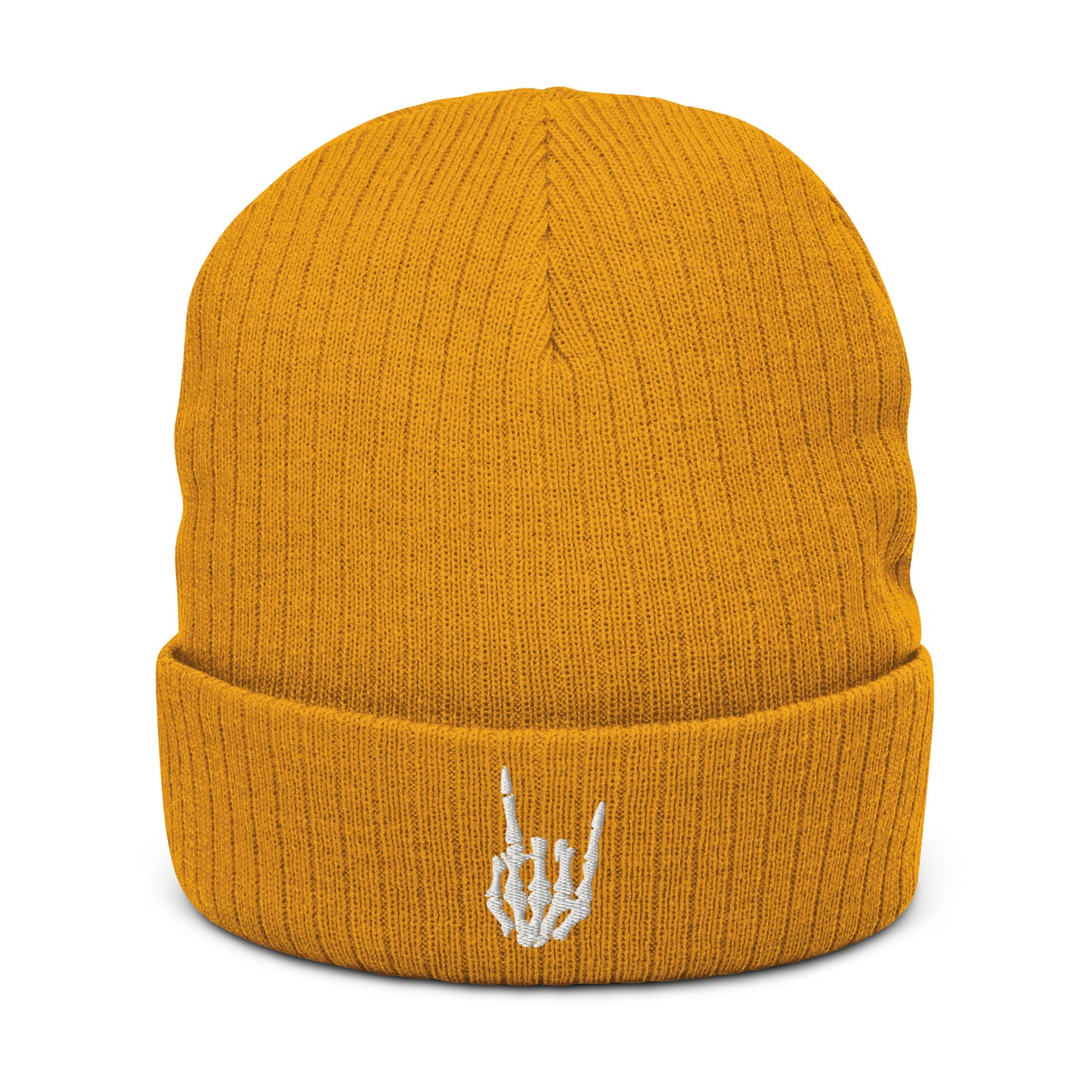 Rock On Ribbed knit beanie