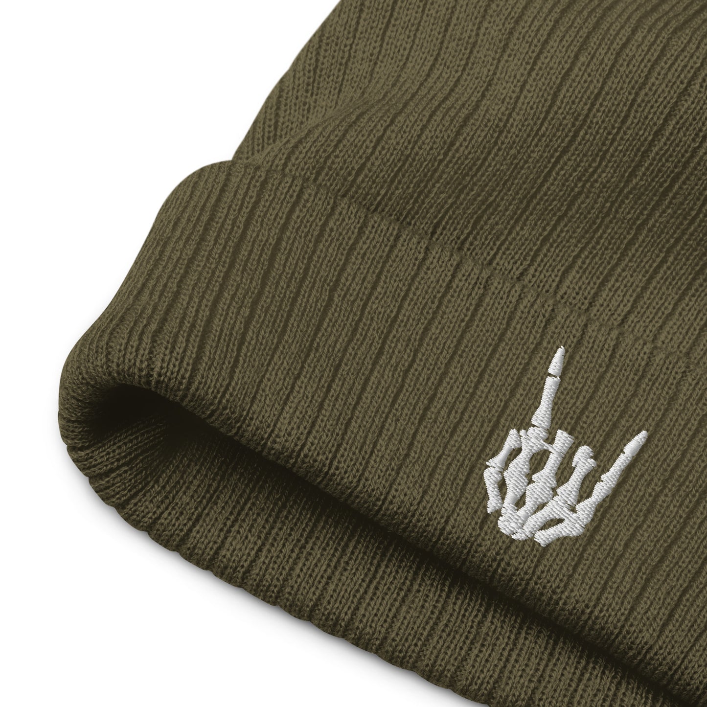 Rock On Ribbed knit beanie