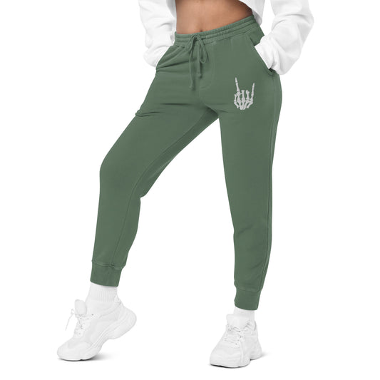 Unisex pigment-dyed sweatpants